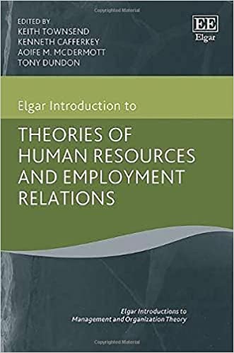 Elgar Introduction to Theories of Human Resources and Employment Relations [2019] - Original PDF
